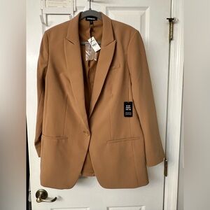 Express  camel blazer 
Size large 
NWT